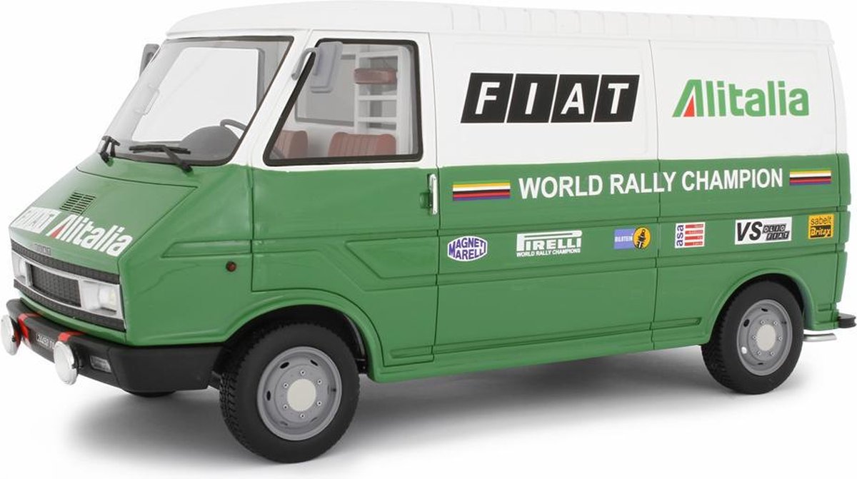 Fiat 242 Van Alitalia Assistance Rally 1977