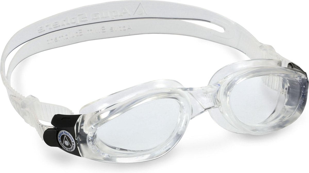 Aqua Sphere Kaiman - Zwembril - Volwassenen - Clear Lens - Transparant