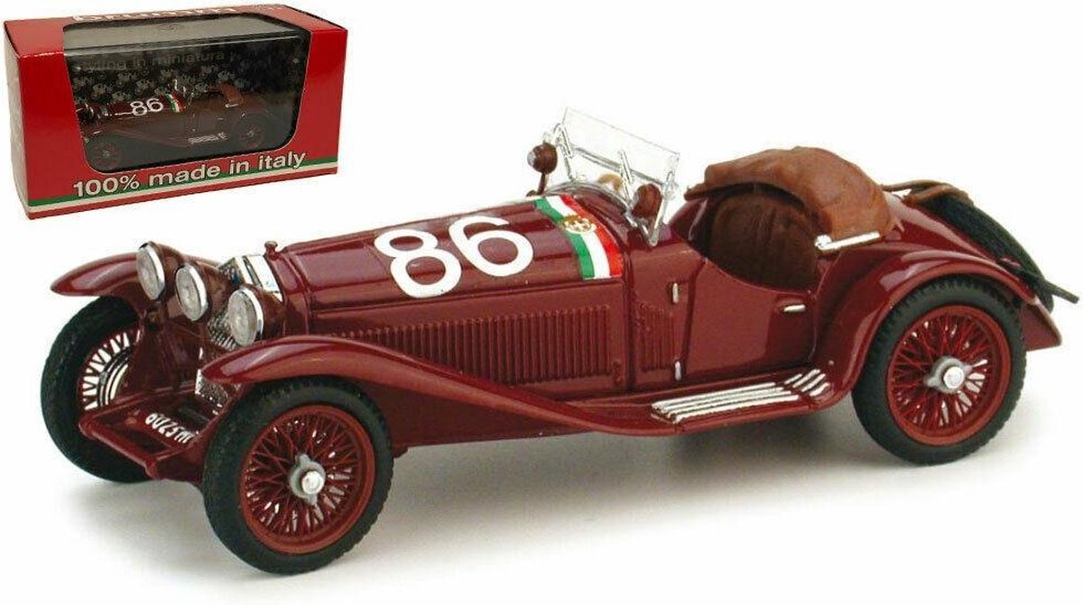 Alfa Romeo 1750 GS Spider #86 3th Mille Miglia