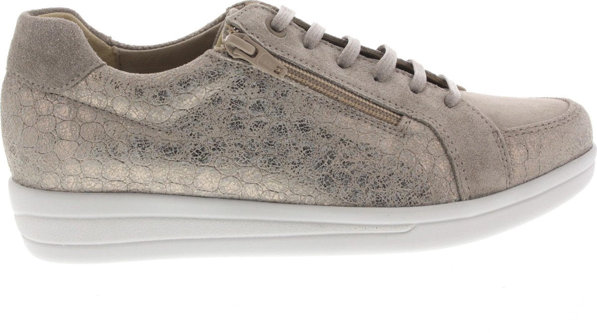 Dames Veterschoenen Xsensible 10186.2.501 Alia Taupe Metallic - Maat 5