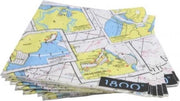 Servetjes met havenplaatsen 33x33cm