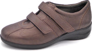 Durea Dames Klittenbandschoen 6096-6460 Brunello - Wijdte K - Maat 4½