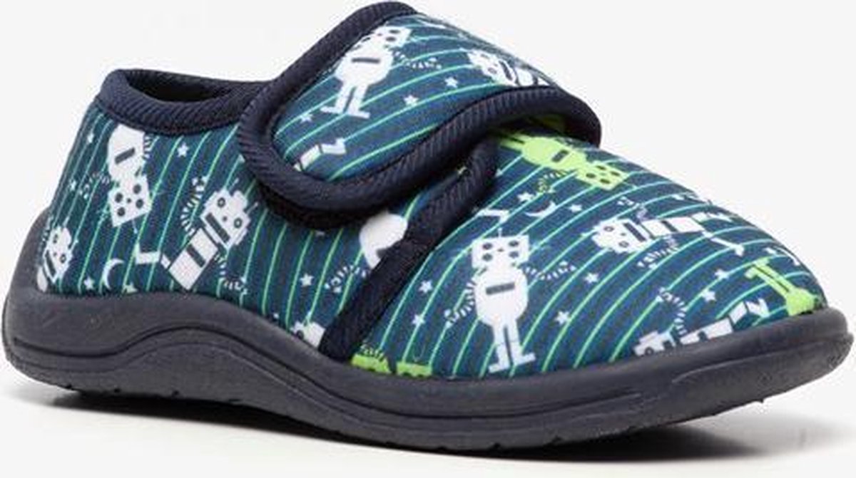 Thu!s kinder pantoffels robot - Blauw - Maat 27