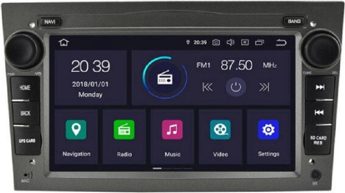 Autoradio navigatie opel dvd carkit android 10 carplay android auto  64GB