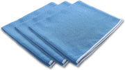 Bufffiber - Twin Weave Glass - 3 Stuks - Autoglas microvezeldoek - autoruit doek - autopoetsdoek - car microfiber