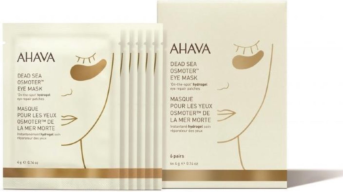 AHAVA Osmoter Oogmasker 6 stuk