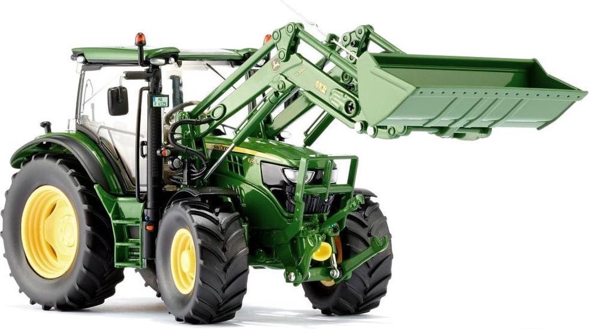 Wiking 077344 John Deere 6125R met voorlader