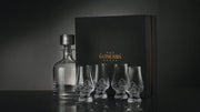 Schitterende Glencairn Whiskyset | Decanter /Karaf Iona en 4x Whiskyglas | Serie Glencairn Cut | Kristal | Handgemaakt in Schotland |Geschenkverpakking