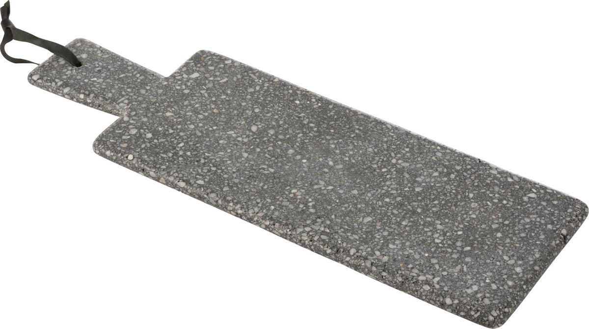 J-Line Plank Rechthoek Marmer Grijs