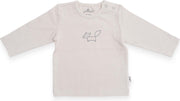 Shirt lange mouw 74/80 Forest off-white