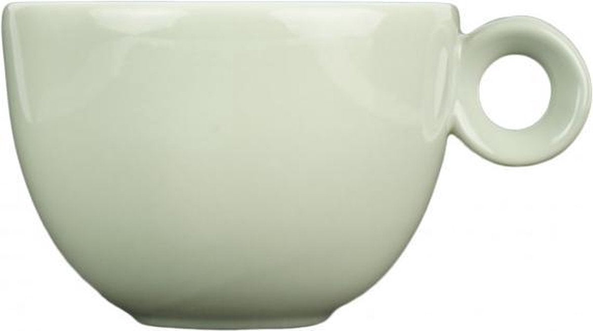 Cappuccinokopje - 200ml - Mosterdman - Grijs