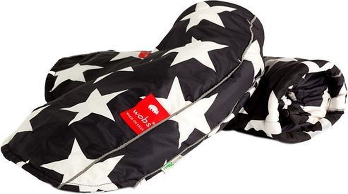 WOBS handwarmers Stars Black&White (handremversie)