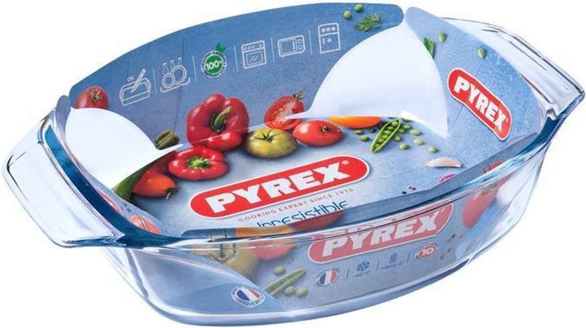 Pyrex Ovenschaal - Ovaal - Gehard Glas - 2.7 l