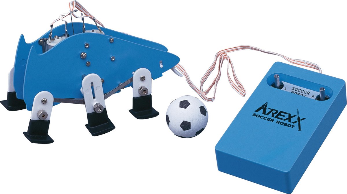 SR-129  -  AREXX VOETBAL ROBOT BOUWPAKKET COOL BOUWPAKKET ORANJE GADGET