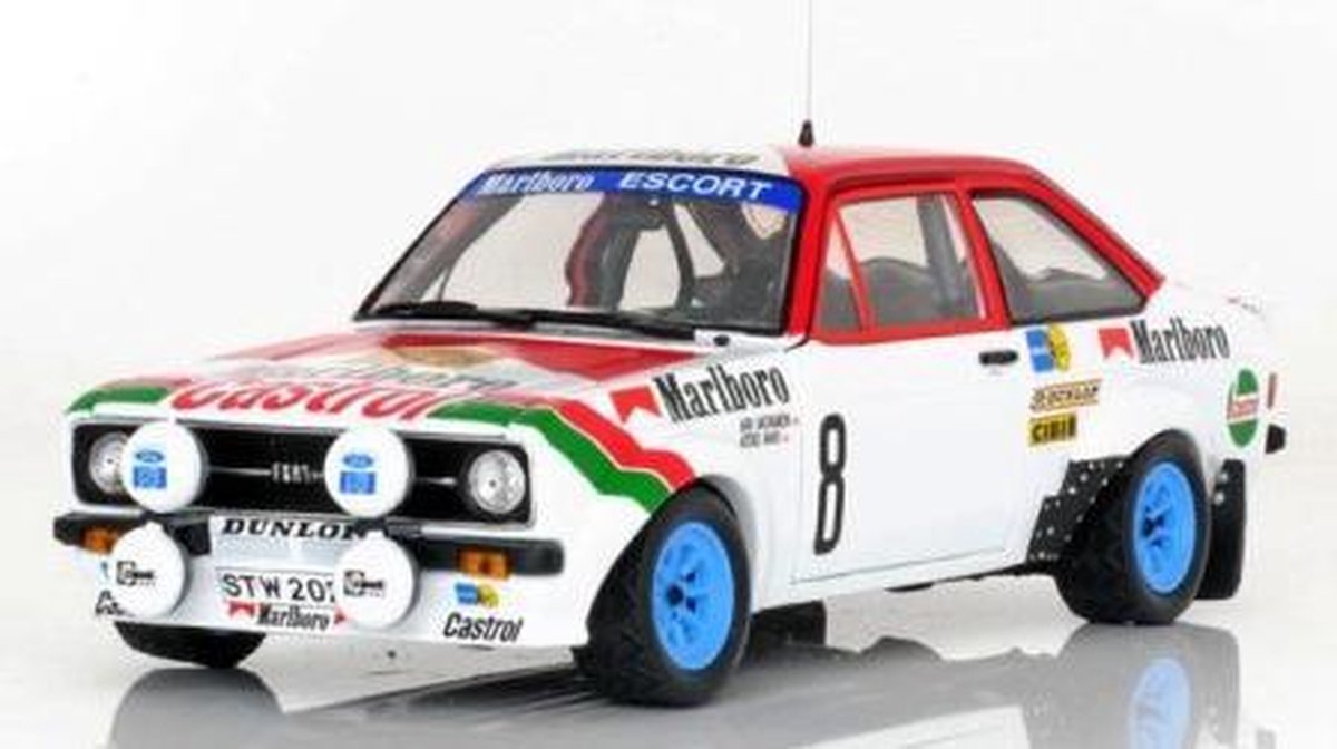 Ford Escort II RS1800 - #8 A.Vatanen / A.Aho International Swedish Rally 1978 Sun Star 1/18 Limited 1499 Pieces