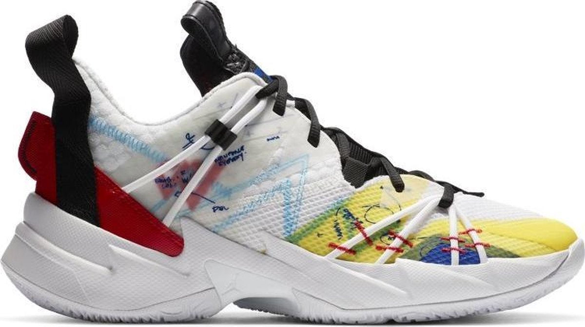 Jordan Why Not? Zer0.3 SE (GS) Wit Rood Geel Schoenmaat EU : 36