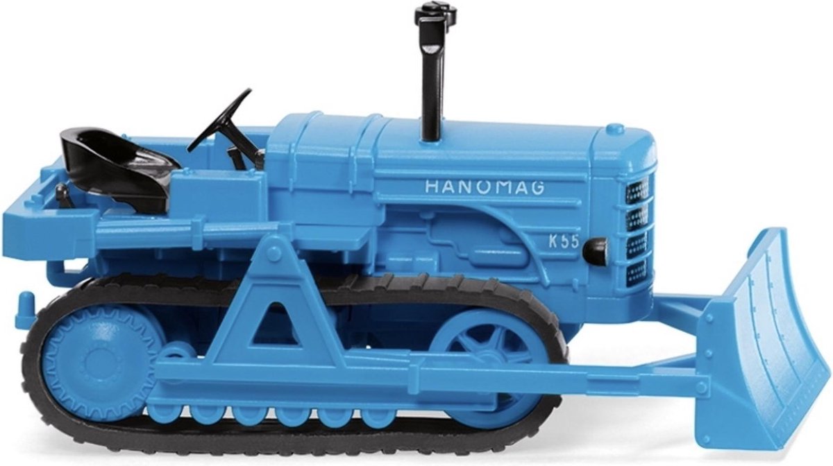 WIKING Hanomag K55 Raupenschlepper mit Räumschild 1952 schaalmodel 1:87
