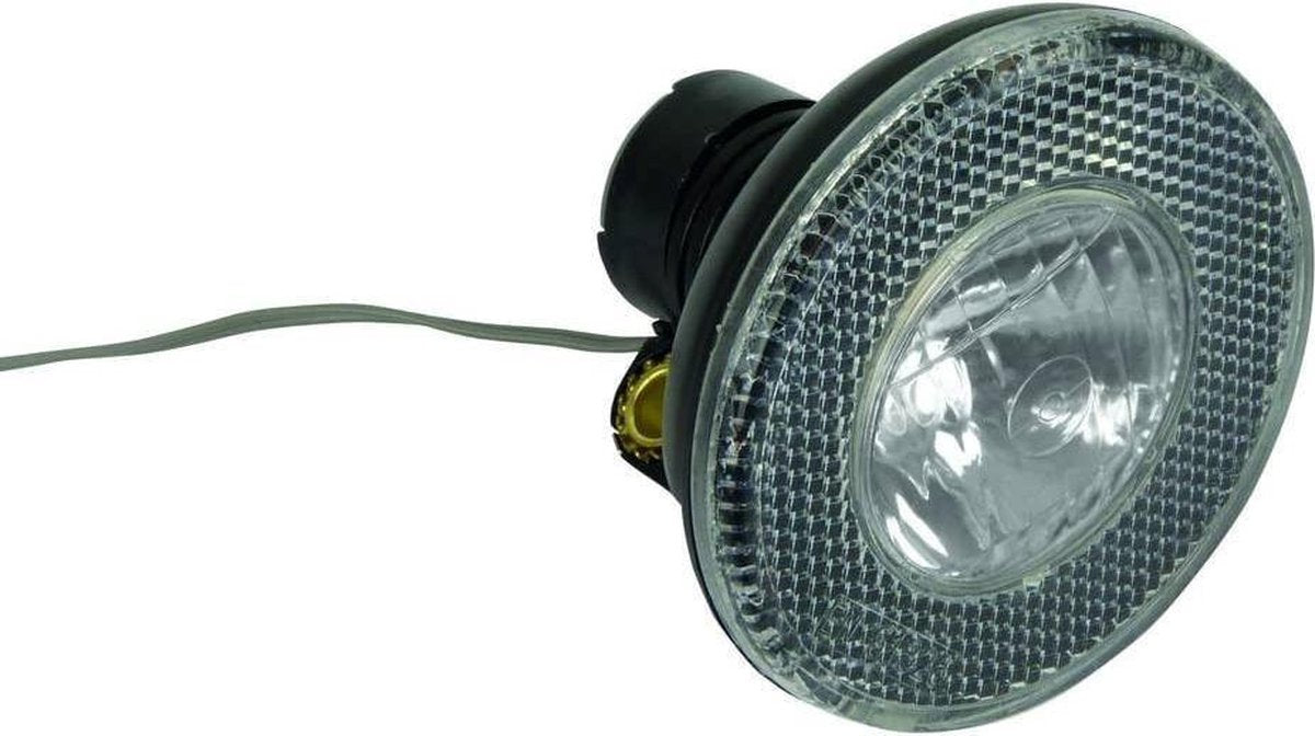 Dresco - Fietskoplamp - Dynamo - MTB - 10 lux - Zwart