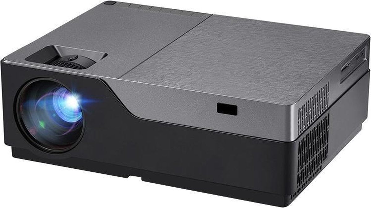 Belesy® Beamer M10 - Full HD 4K Support - 5.500 Lumen - 10.000:1 Contrast - Projectie 280 inch - Bluetooth en WiFi