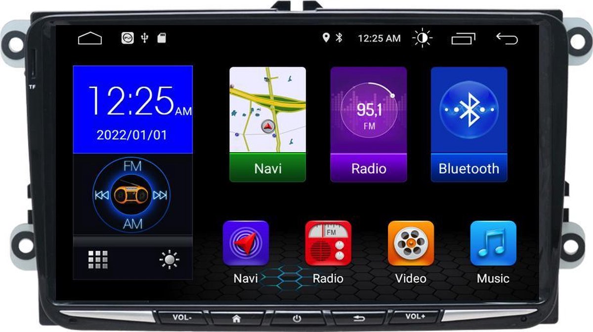 Volkswagen Seat Skoda Autoradio | Carplay | 9 INCH | Davilon
