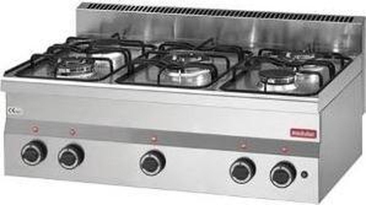Modular 600 gaskooktoestel 5 branders