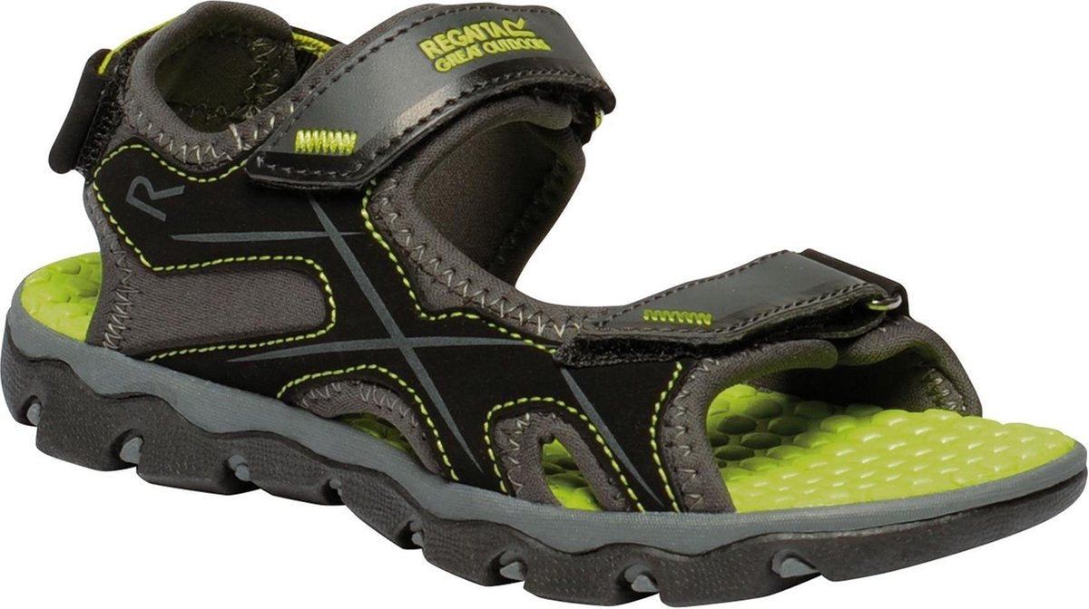 Regatta Sandalen - Maat 39 - Unisex - grijs/zwart/geel