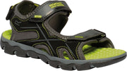 Regatta Sandalen - Maat 39 - Unisex - grijs/zwart/geel