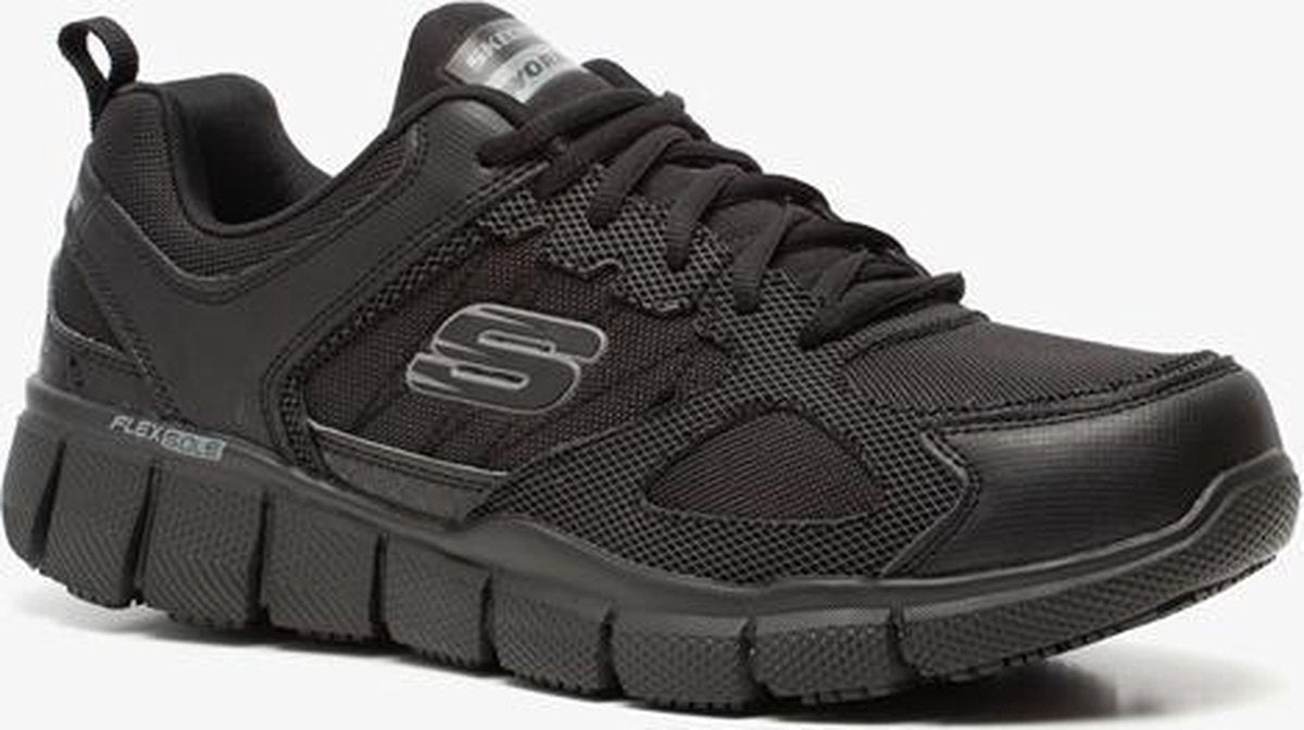 Skechers Work Telfin Sanphet SR werkschoenen zwart - Maat 47