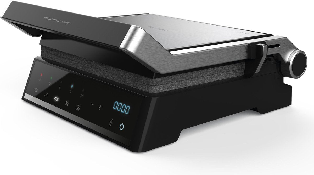 Contactgrillstand Cecotec Rock'nGrill Smart 2000W Zwart Roestvrij staal