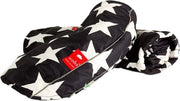 WOBS Black Star Black&White fietshandschoenen