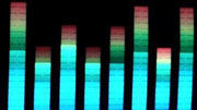 LED - T-shirt - Equalizer - Zwart - Kleur - XXS