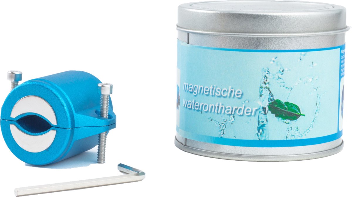 Magnetische Waterontharder - Waterontharder magneet - Waterontharder waterleiding - Huishouden tot 8 personen - Waterontharder Blauw
