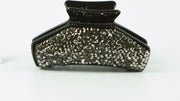 Haarklem hoog strass grijs