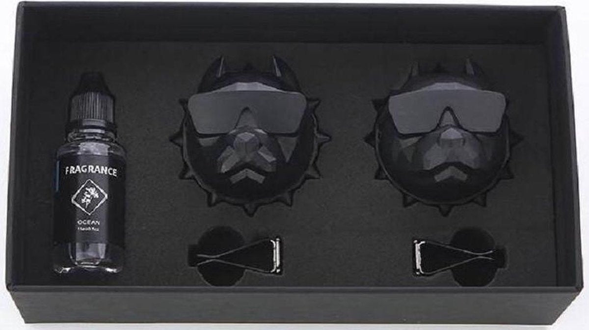 Rituals Of Life Autoparfum - Zoete Geur Auto - Luchtverfrisser – Dubbele Bulldog Zwart