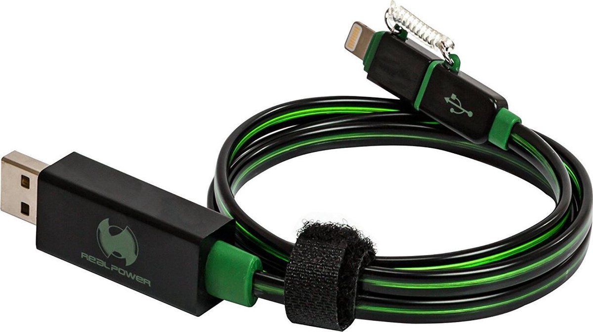 RealPower - LED Floating Kabel 2in1 - Groen
