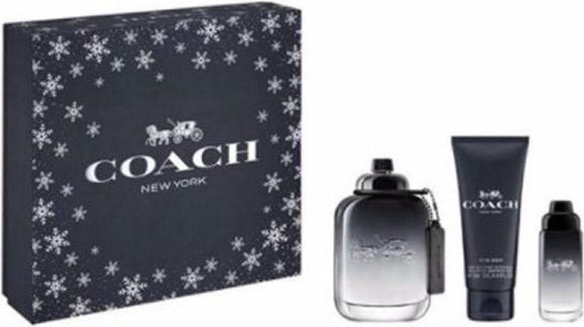 Coach voor mannen Eau de Toilette Spray 100ml Set 3 stuks 2021