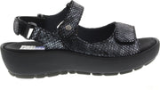 Dames Sandalen Wolky 0332598-000 Rio Retro Zwart - Maat 38