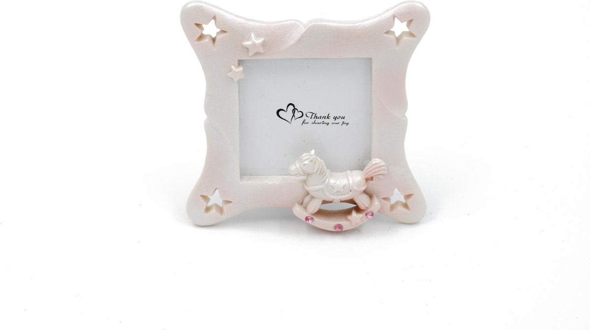 Kleine Fotokader/Fotolijst Perfect Voor Je Babyfoto's - Set Van 8st - 9x9cm