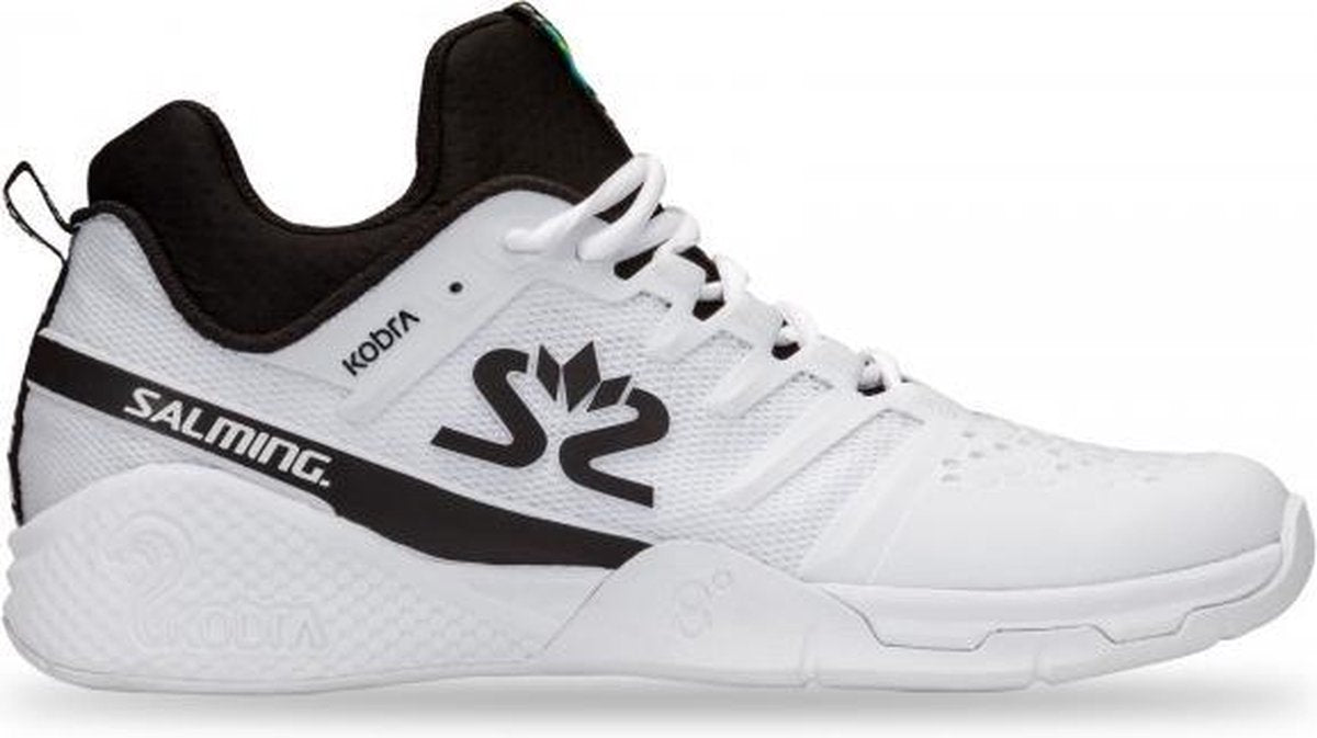 Salming Kobra 3 Mid - wit/zwart - maat 44 2/3