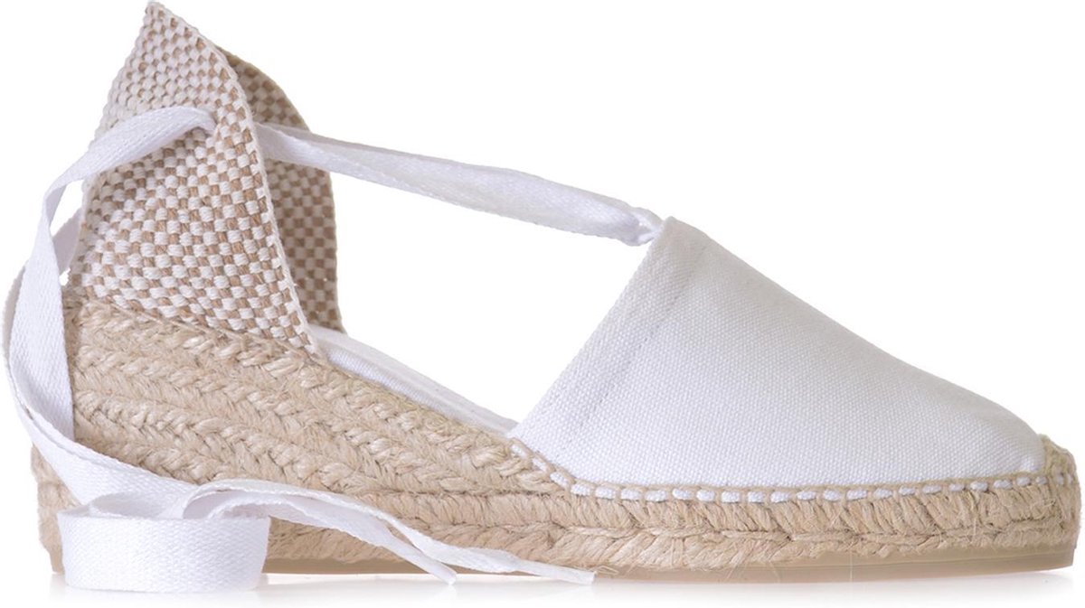 Toni Pons Valencia Dames Espadrilles met sleehak - Wit - Maat 38