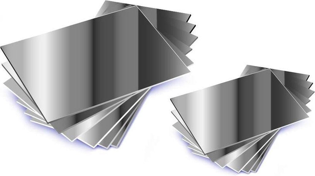 A4 Plastic Spiegels - Pk10