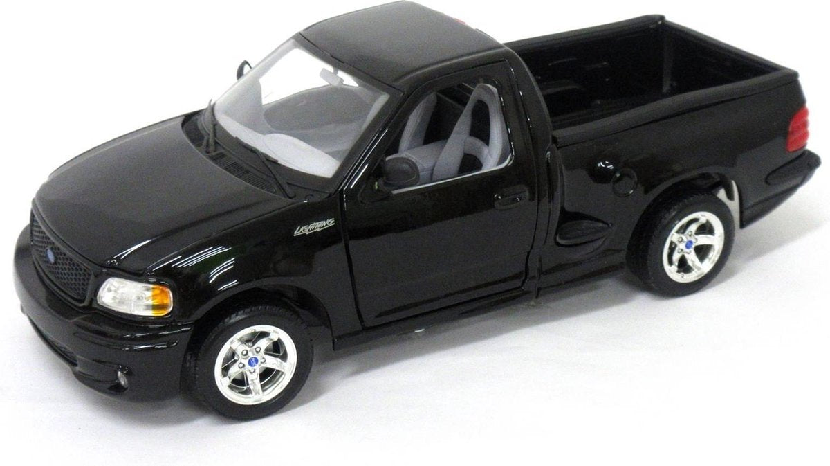 Ford SVT F150 Lightning (1999 Zwart) 1/21 Bburago - Modelauto - Schaalmodel - Miniatuurauto - Model auto - Miniatuurauto - Miniatuur autos