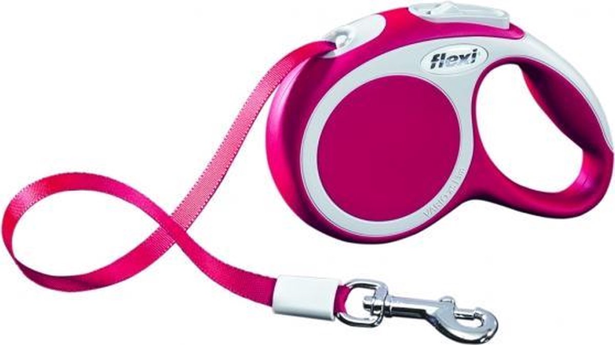 Flexi Vario - Hondenriem - Rood - XS - 3 m - (<8 kg)