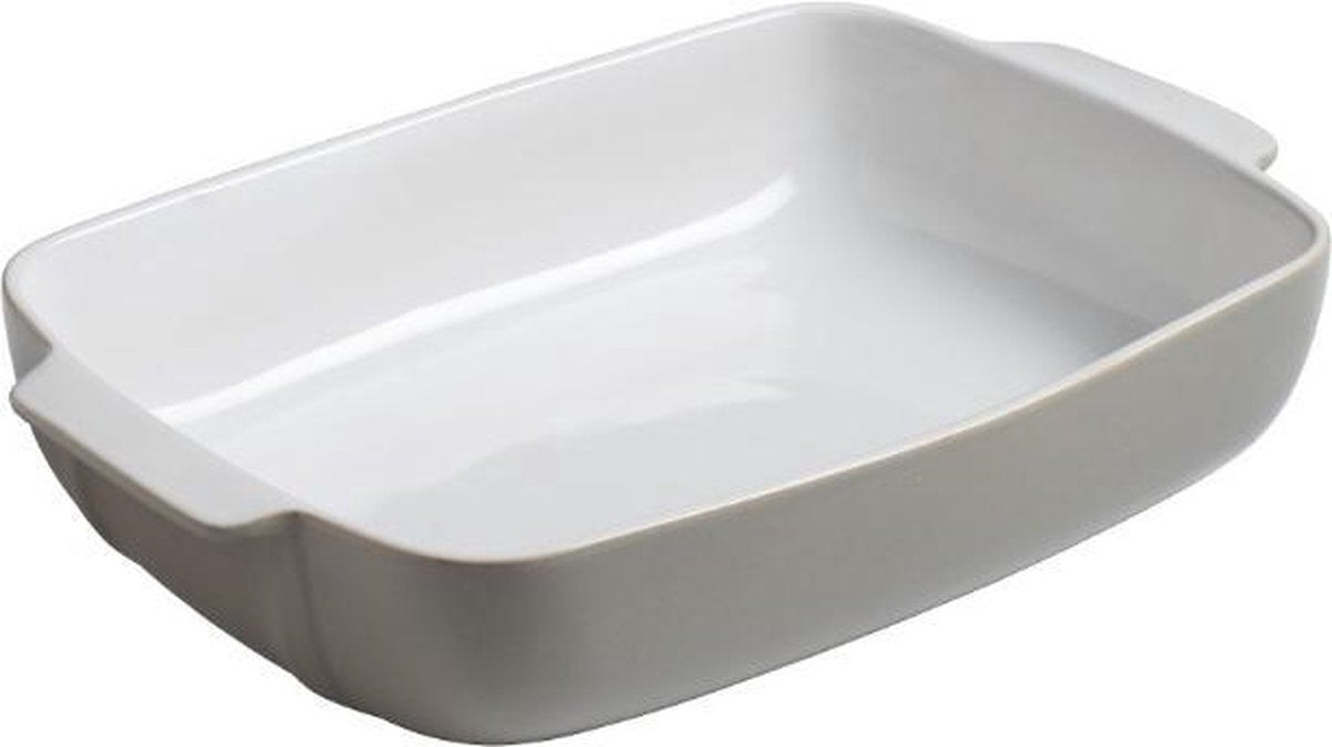 Pyrex Signature Ovenschaal Rechthoek - Keramiek - 42x25 cm - Grijs
