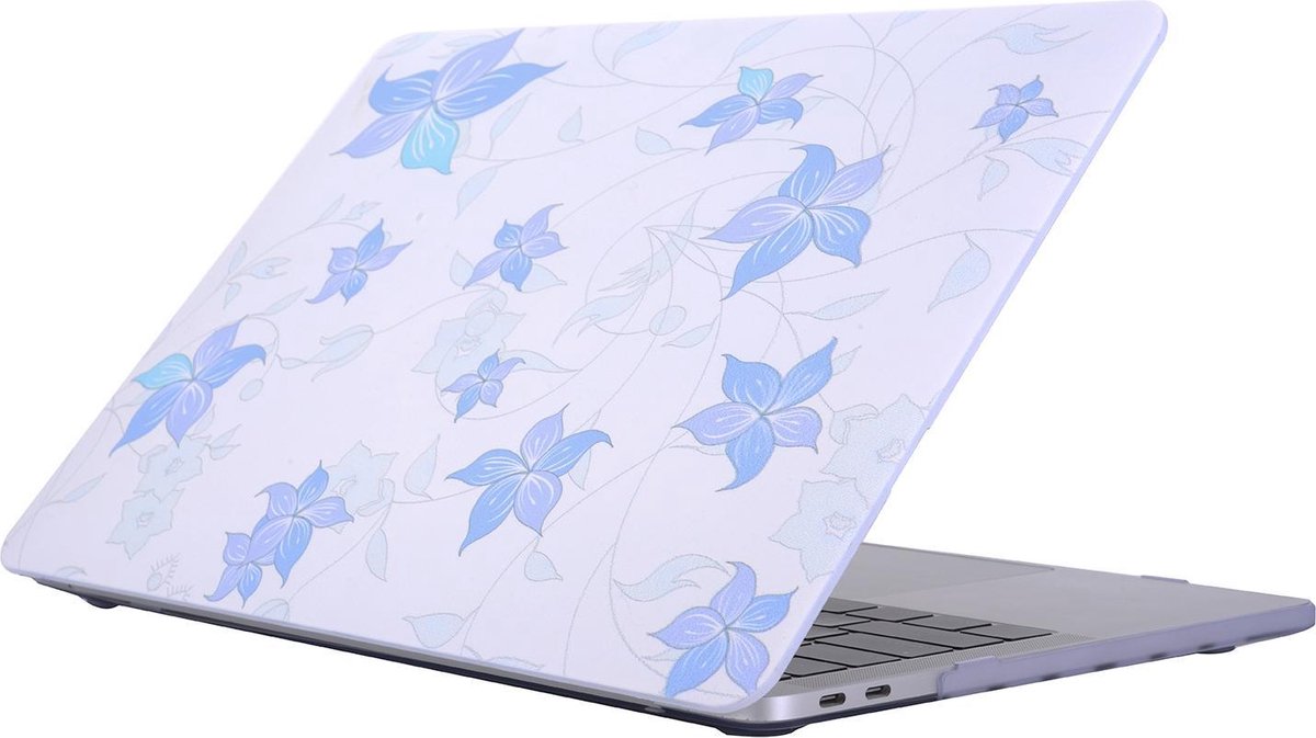 Mobigear Hardshell Case Bloemen Serie 40 Macbook Pro 15 inch Thunderbolt 3 (USB-C)