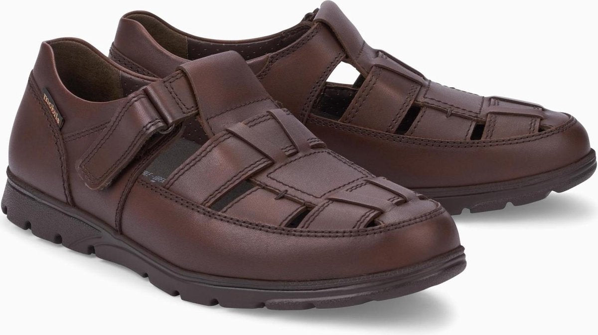 Mobils by Mephisto KENNETH Herenschoen - Extra Breed - Donkerbruin - Maat 46