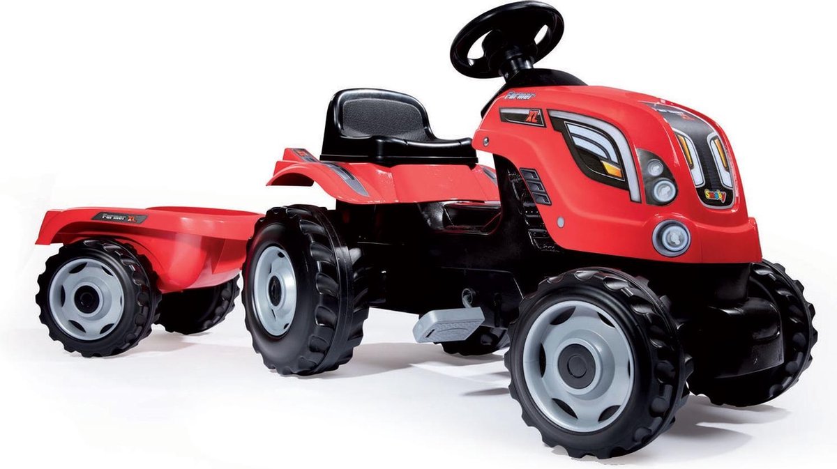Smoby Tractor Rood
