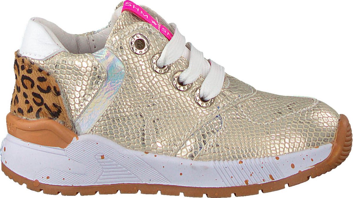 Shoesme St20s001 Hoge sneakers - Leren Sneaker - Meisjes - Goud - Maat 20