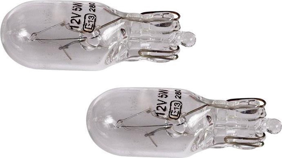 Sumex Autolampen T10 12 Volt 5 Watt 2 Stuks
