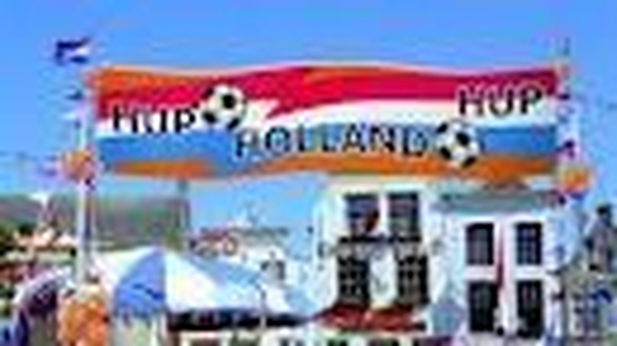 Straatbanner Hup Holland Hup! | 340x74cm